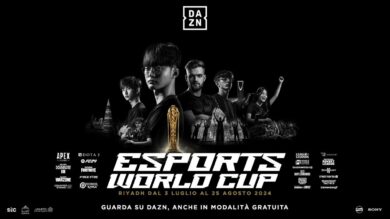 Esports debuttano su Dazn, in onda (anche free) la prima World Cup