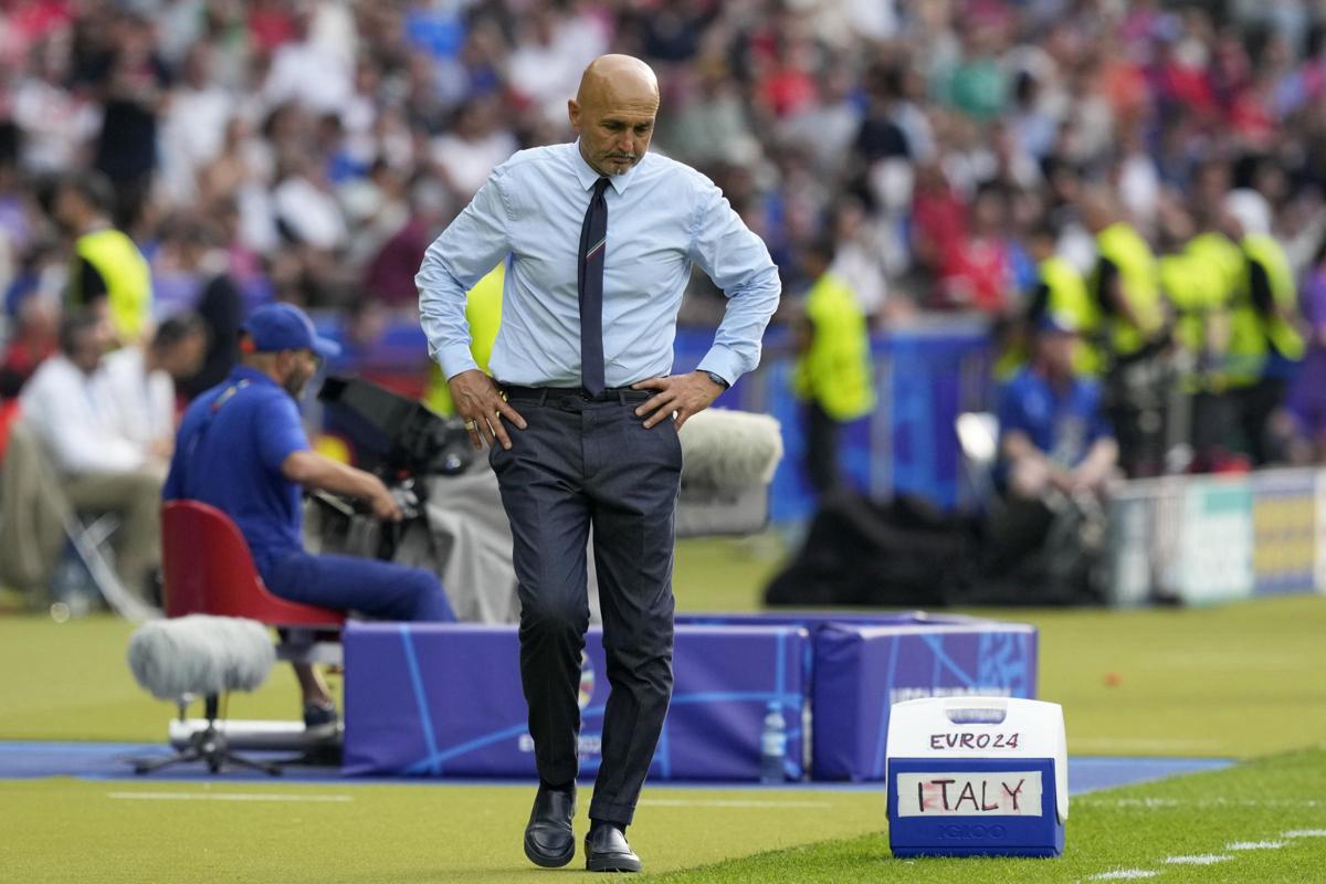 Luciano Spalletti Italia Svizzera Euro 2024