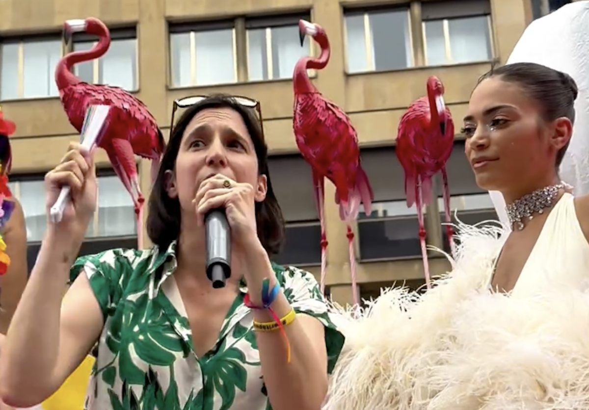 Milano Pride, Schlein con Elodie sul palco. Poi l’attacco a Meloni Milano Pride, Schlein con Elodie sul palco. Poi l’attacco a Meloni