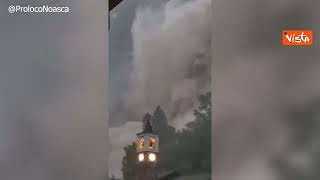 Valle d’Aosta-Piemonte, il maltempo devasta Noasca e Cogne: le immagini