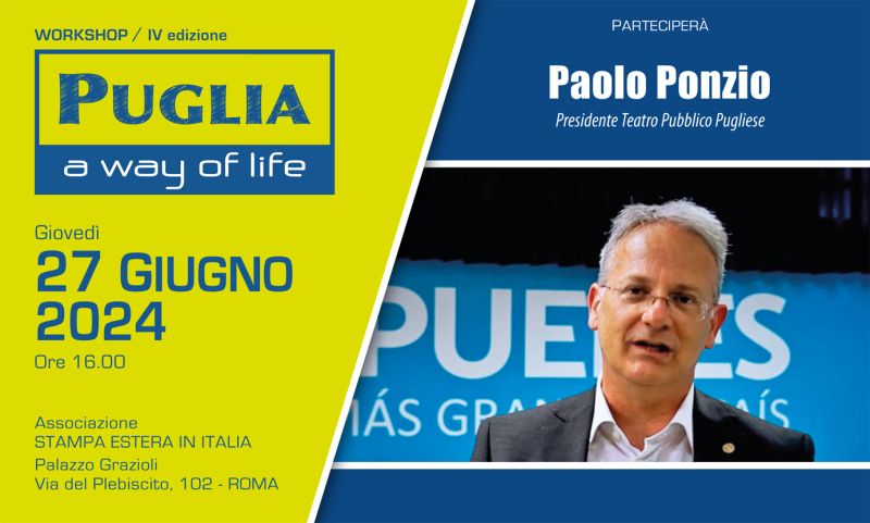 ‘A way of life’, la Puglia modello virtuoso all’insegna della cultura