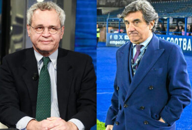 La7, Cairo e il ‘traino’ a Mentana: Insinna con programma di Mike Bongiorno