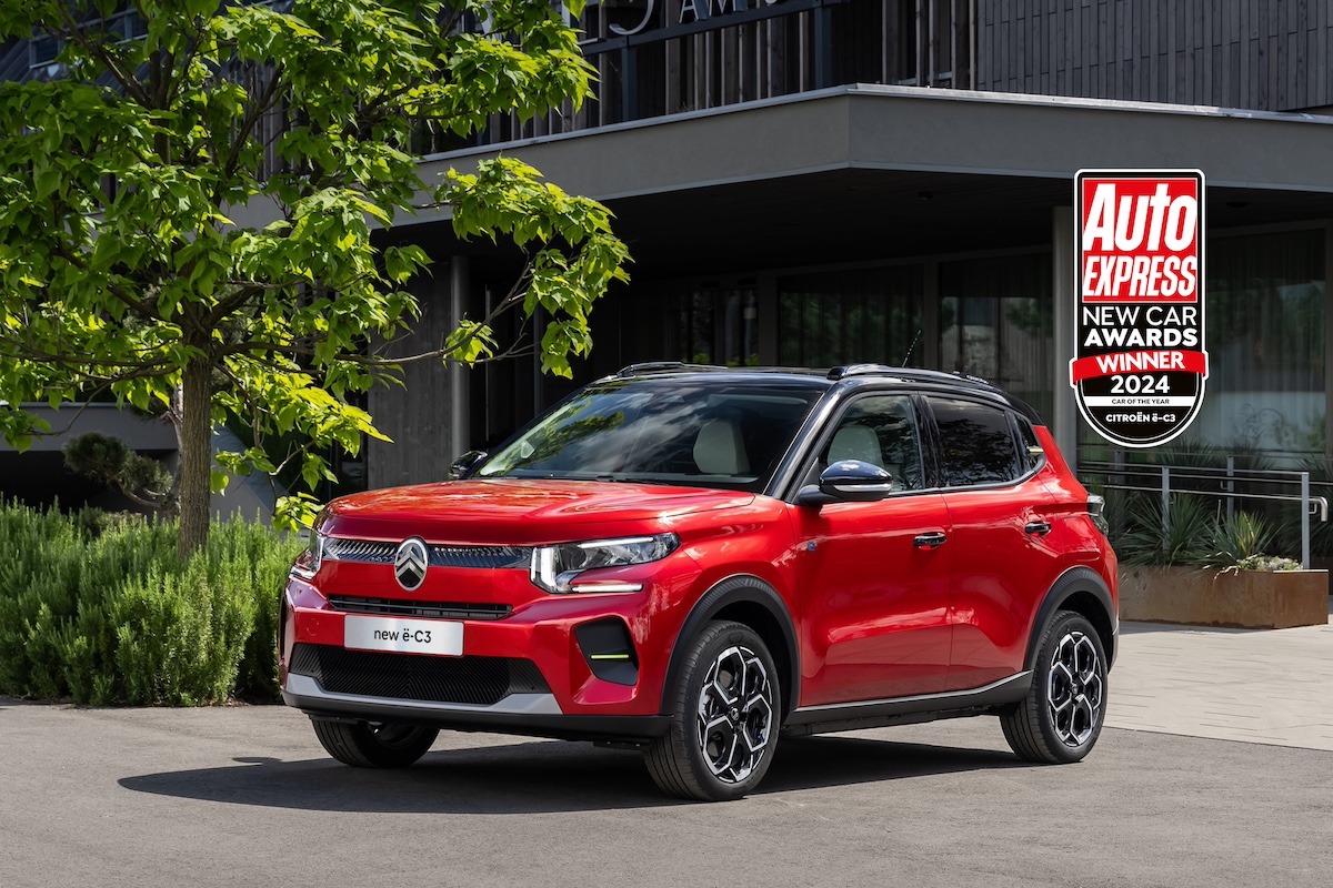 Citroen e-C3 e C3 trionfano agli Auto Express Awards 2024 Citroen e-C3 e C3 trionfano agli Auto Express Awards 2024