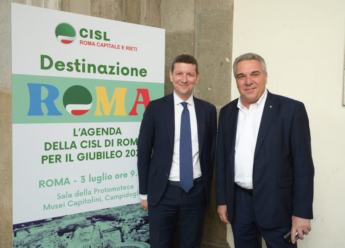 Giubileo, la mano santa della Cisl: il sindacato punta tutto sull’evento