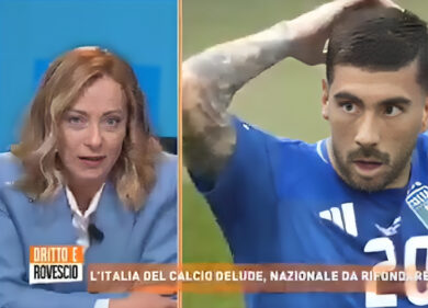 Nazionale, Meloni: “Delusa, tesi autoassolutorie preoccupano”. Abodi vs Gravina