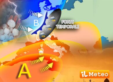 Meteo, Anticiclone Africano? Attenti! Temporali violentissimi e bombe d’acqua