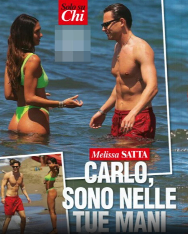 Melissa Satta e Carlo Gussalli Beretta estate d’amore al Forte. Le foto Melissa Satta e Carlo Gussalli Beretta estate d’amore al Forte. Le foto