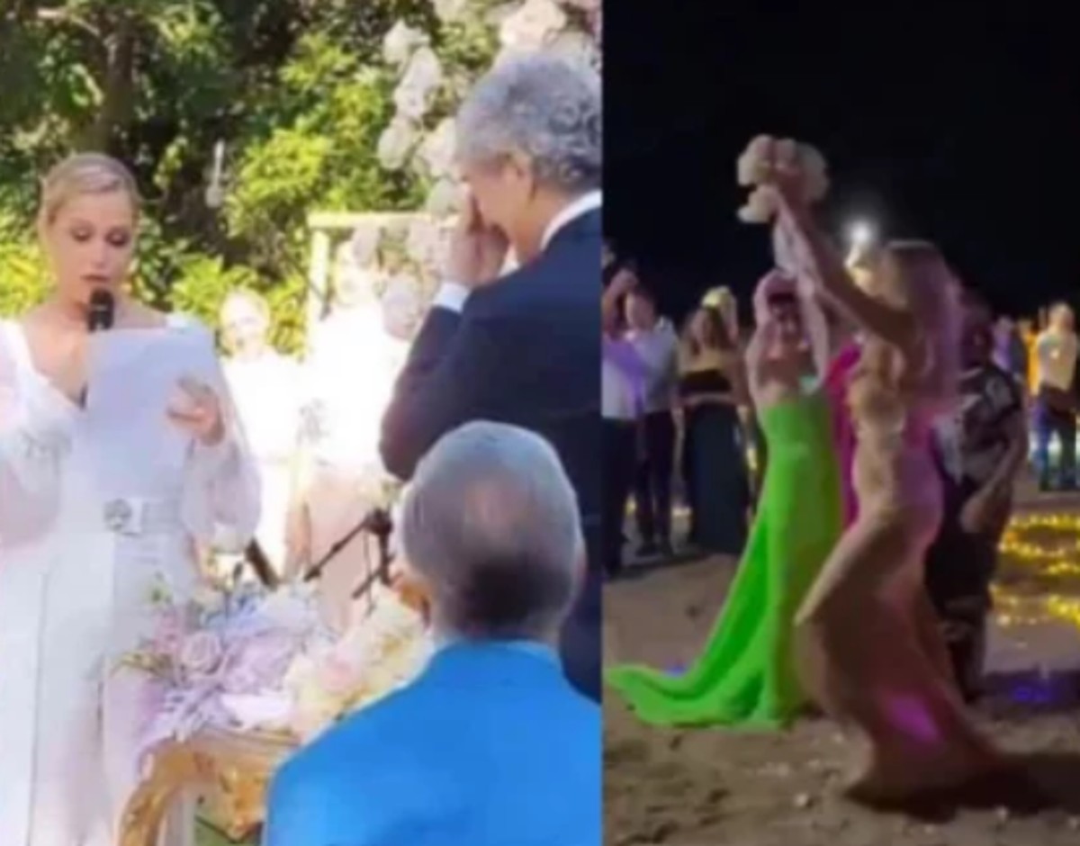 Simone Ventura si sposa, caos bouquet: Valeria Marini e la lite con un ospite