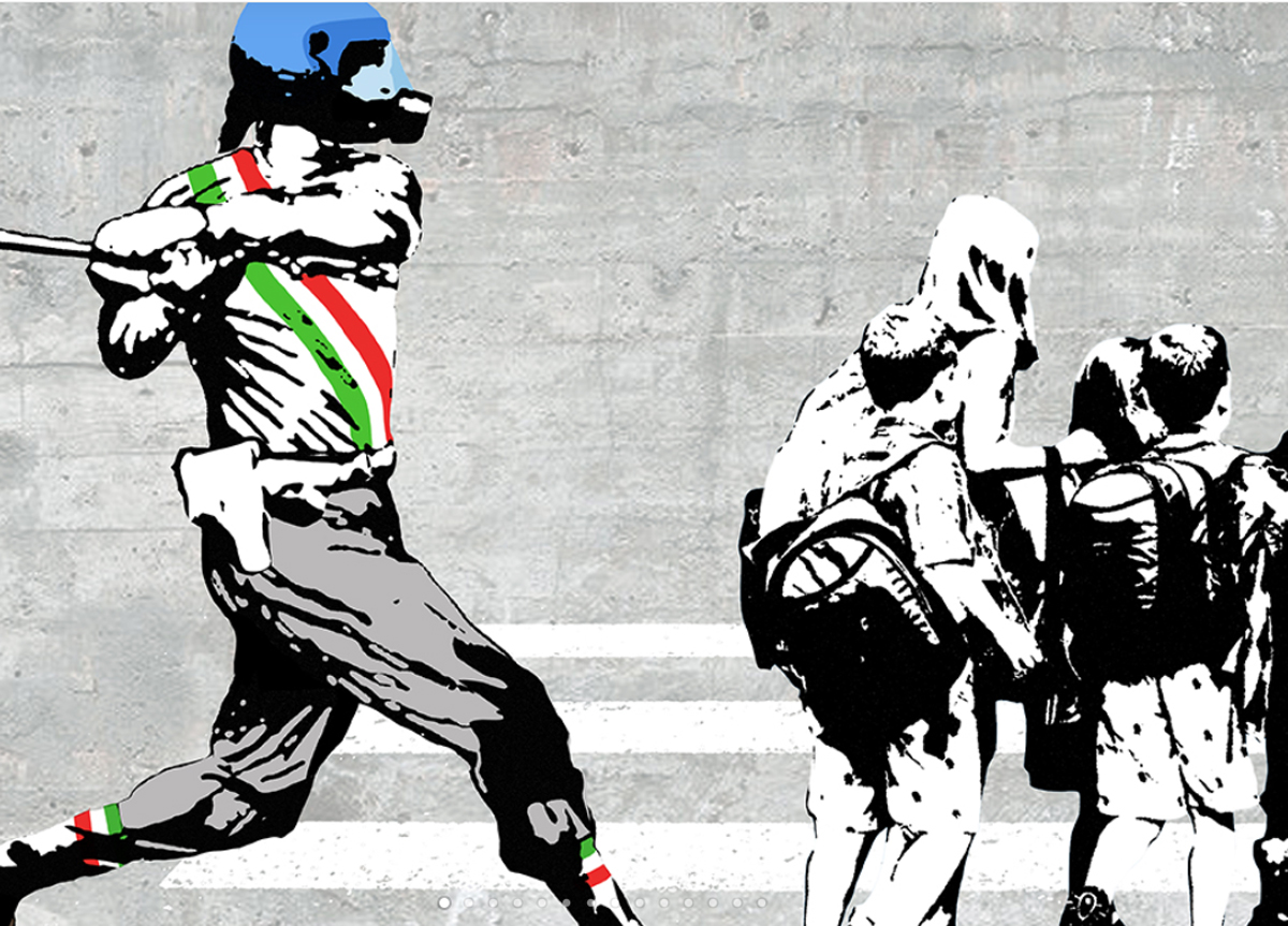 Palestina, a Roma “The Butchers”, il nuovo murale di Harry Greb sulla guerra Palestina, a Roma “The Butchers”, il nuovo murale di Harry Greb sulla guerra