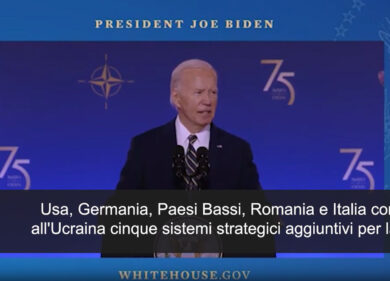 Biden a vertice Nato: “Da 5 Paesi tra cui Italia difese aeree per Kiev”