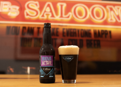 SBAM al fianco di Cellini: la nuova Birra nasce dagli scarti del caffè