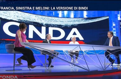 Ascolti tv, In Onda torna sopra il 6% con Bindi. 4 di Sera si conferma al 4,4%