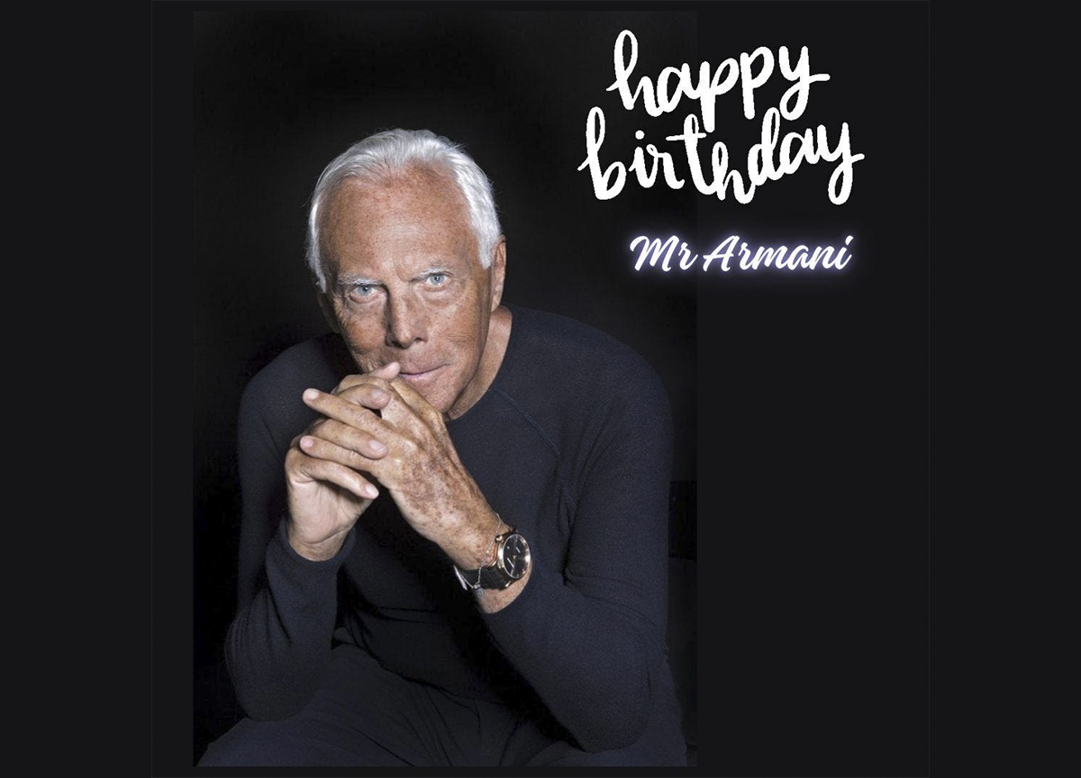 Armani, il re della moda compie 90 anni. La festa a sorpresa e gli auguri
