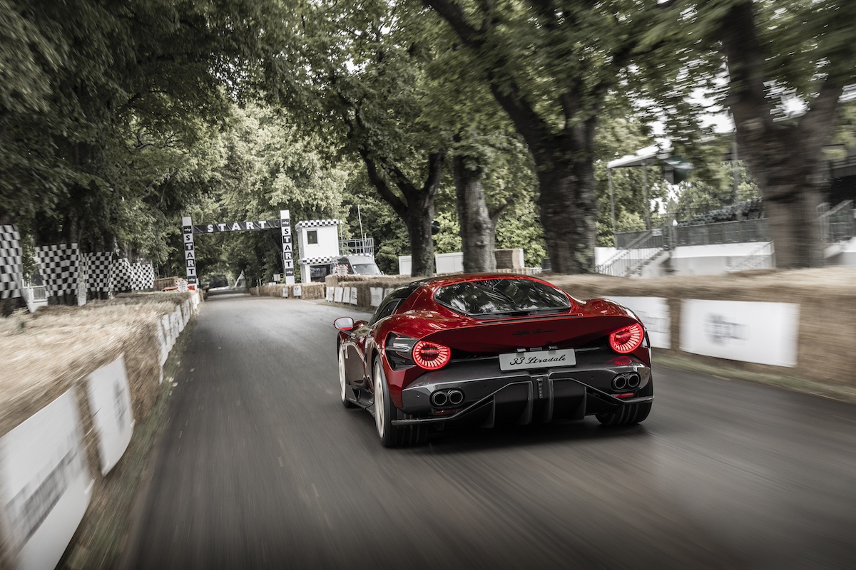 L’Alfa Romeo 33 Stradale debutta al Goodwood Festival of Speed L’Alfa Romeo 33 Stradale debutta al Goodwood Festival of Speed