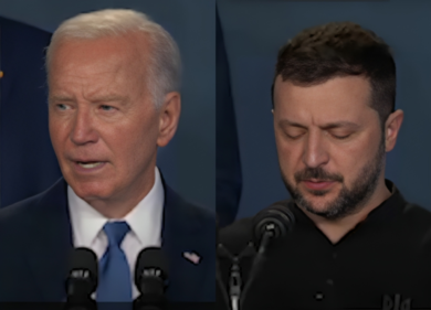 La reazione di Zelensky alla gaffe di Biden a Washington: “Io Putin? Sono meglio”