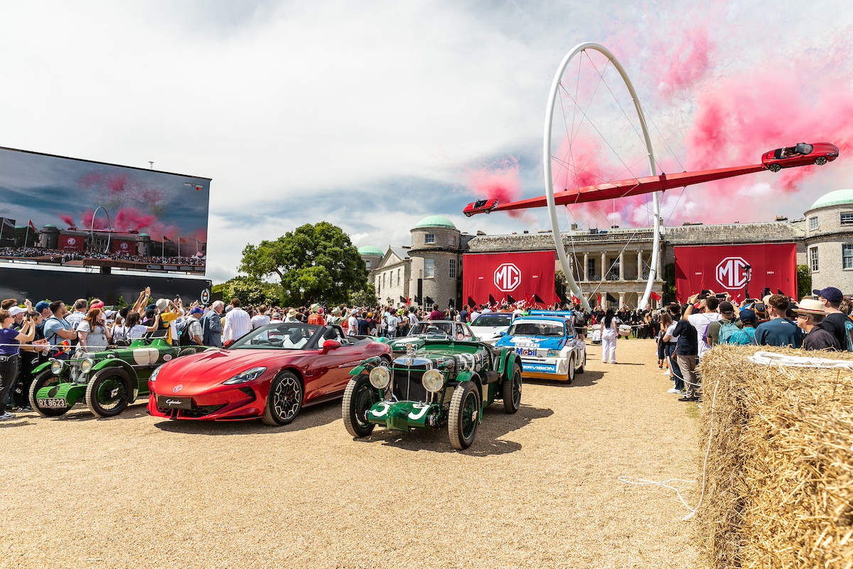 MG celebra 100 anni di storia al Goodwood Festival of Speed MG celebra 100 anni di storia al Goodwood Festival of Speed