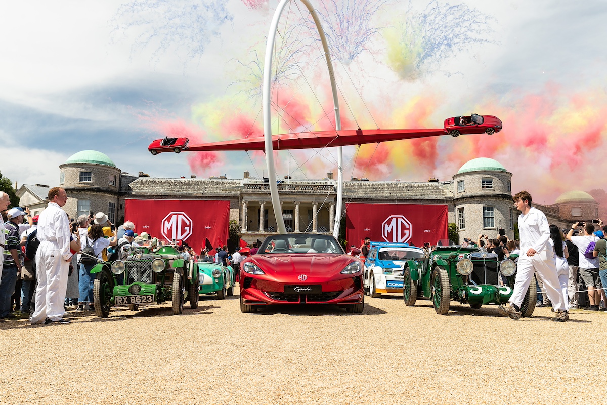 MG celebra 100 anni di storia al Goodwood Festival of Speed MG celebra 100 anni di storia al Goodwood Festival of Speed
