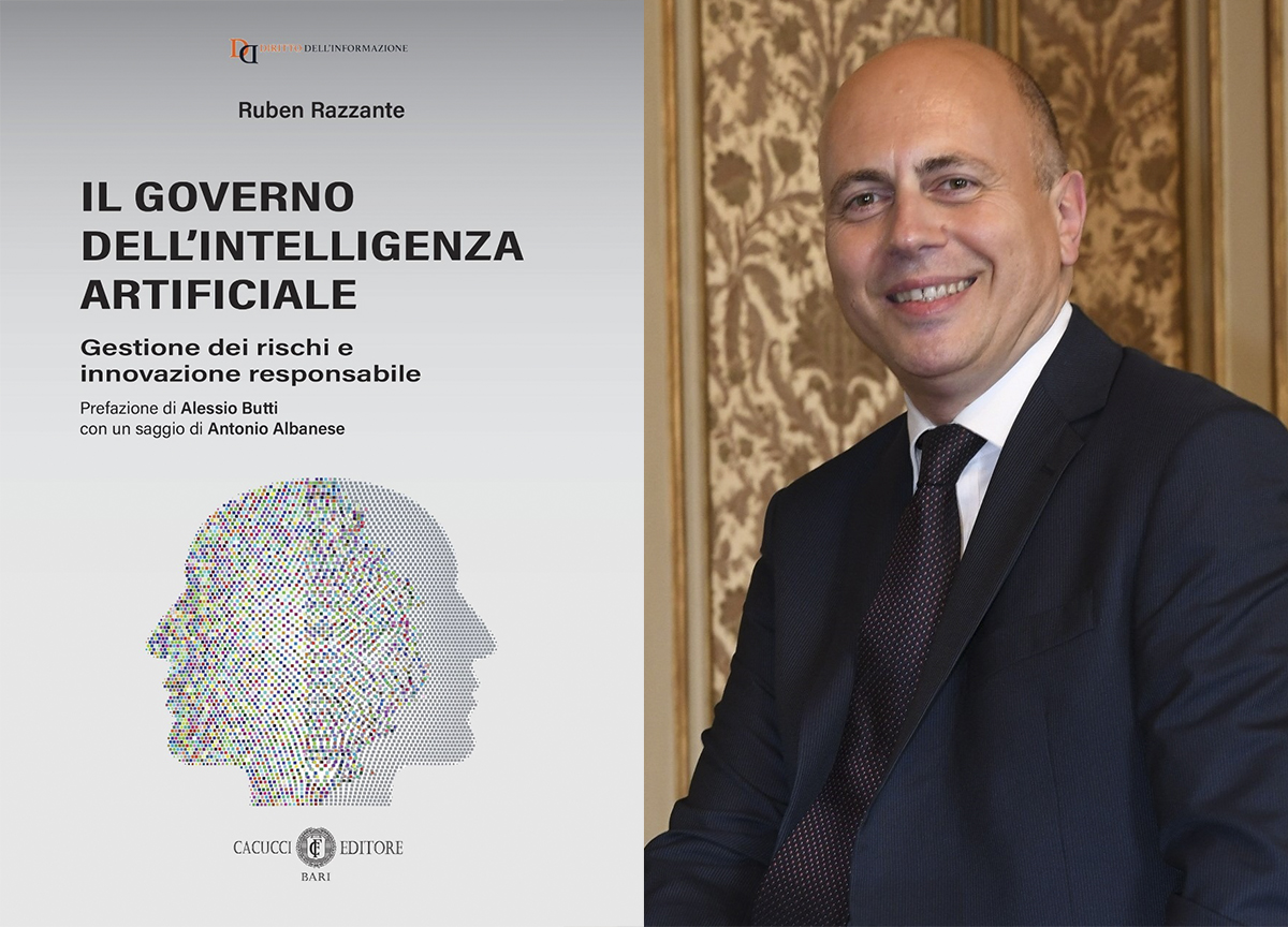 Galleria foto '“Il governo dell’intelligenza artificiale. Gestione dei rischi e innovazione responsabile”, il nuovo libro di Ruben Razzante. Intervista' - foto 1