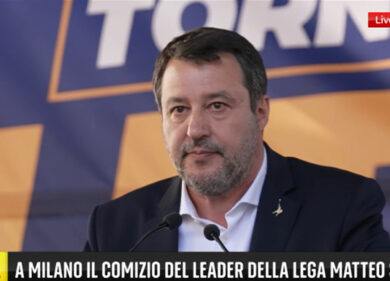 Salvini: “La gente dice: peccato poteva mirare meglio. C’è un brutto clima”
