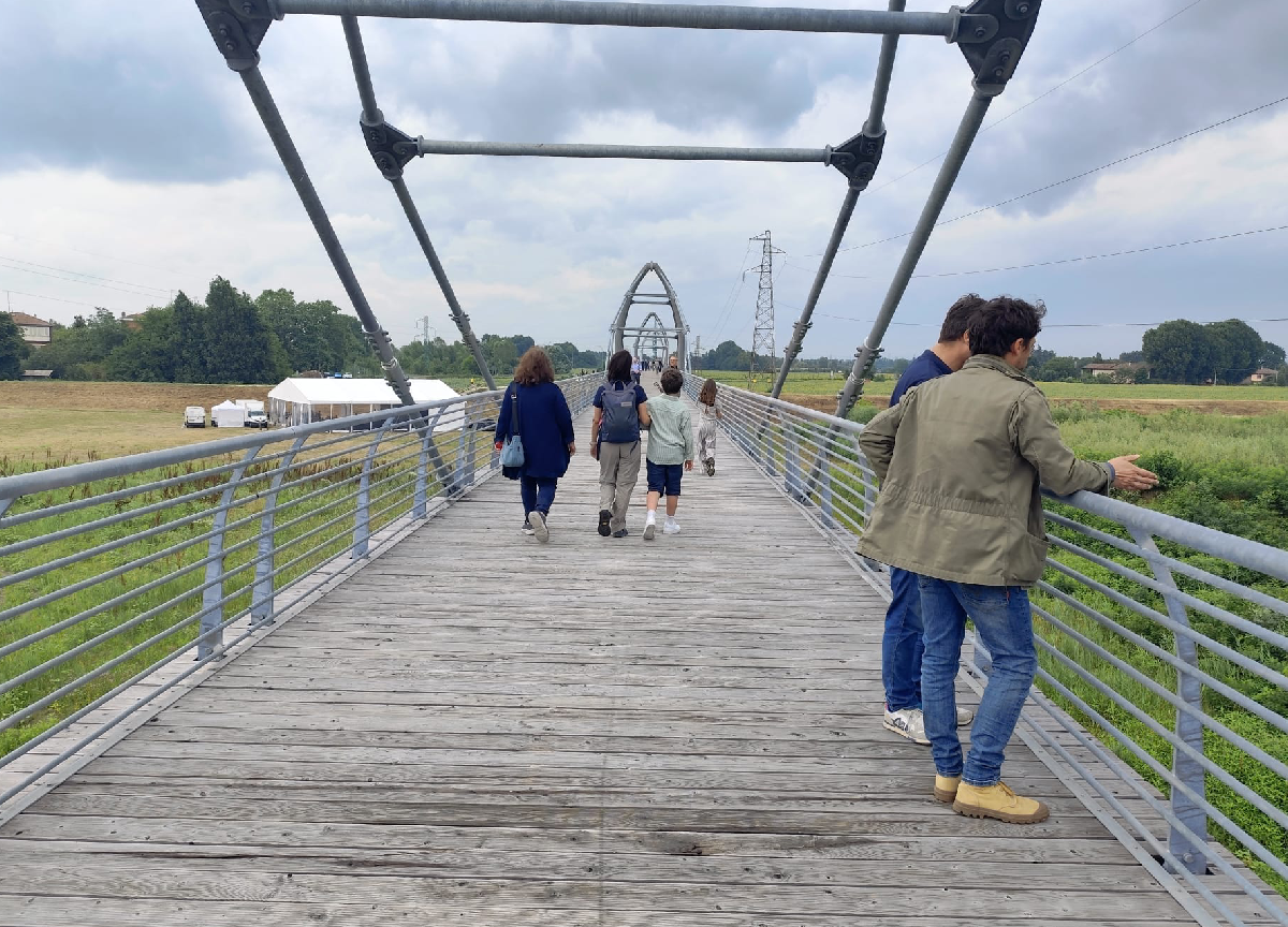 ANBI, il Consorzio della bonifica Renana inaugura il ponte ciclo-pedonale ANBI, il Consorzio della bonifica Renana inaugura il ponte ciclo-pedonale