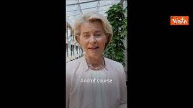 Von der Leyen ringrazia tutti sui social e confessa: “Ora ho bisogno di una vacanza in famiglia”