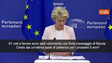 Von der Leyen rieletta: “401 voti a favore grande segnale di fiducia”