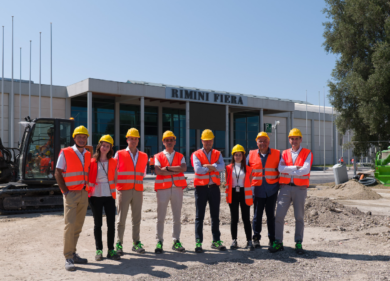 IEG, fiera di Rimini: avviati i lavori per due nuovi padiglioni temporanei