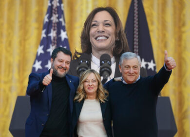 Kamala Harris: un nuovo fronte per la maggioranza italiana
