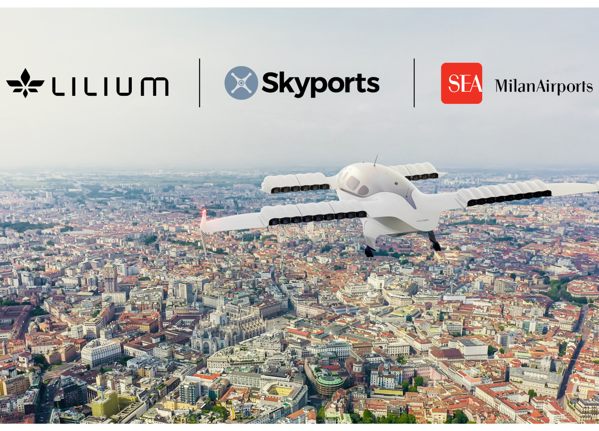 SEA, Lilium e Skyports: firmato MoU per una rete di mobilità aerea regionale SEA, Lilium e Skyports: firmato MoU per una rete di mobilità aerea regionale