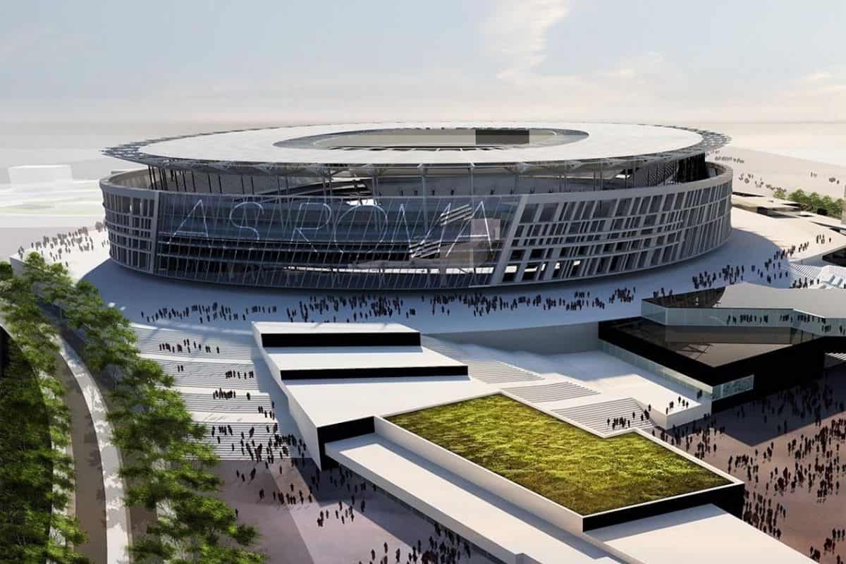 Stadio della Roma, il progetto: la Curva Sud sarà più grande di quella dell’Olimpico Stadio della Roma, il progetto: la Curva Sud sarà più grande di quella dell’Olimpico