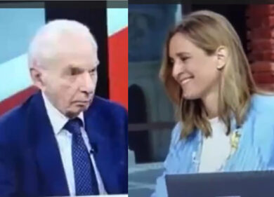 Giuliano Amato alla giornalista Giovanna Pancheri: “Mademoiselle, quando stacchi?”. Imbarazzo in studio