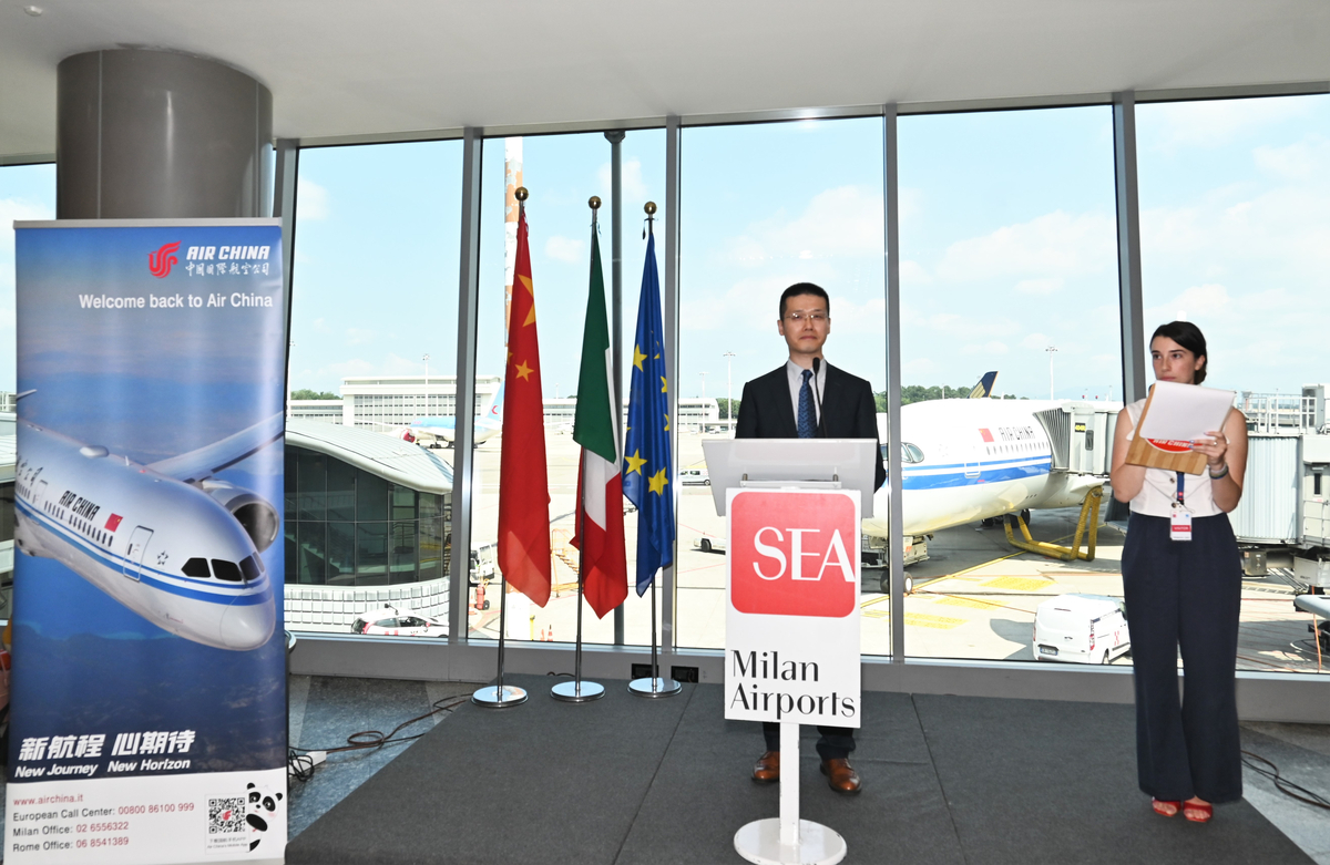 Nuova rotta Milano-Chengdu un nuovo ponte tra Europa e Cina