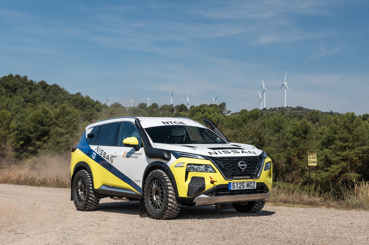Nissan completa il Baja Aragon Rally con X-Trail e-POWER e e-4ORCE Nissan completa il Baja Aragon Rally con X-Trail e-POWER e e-4ORCE