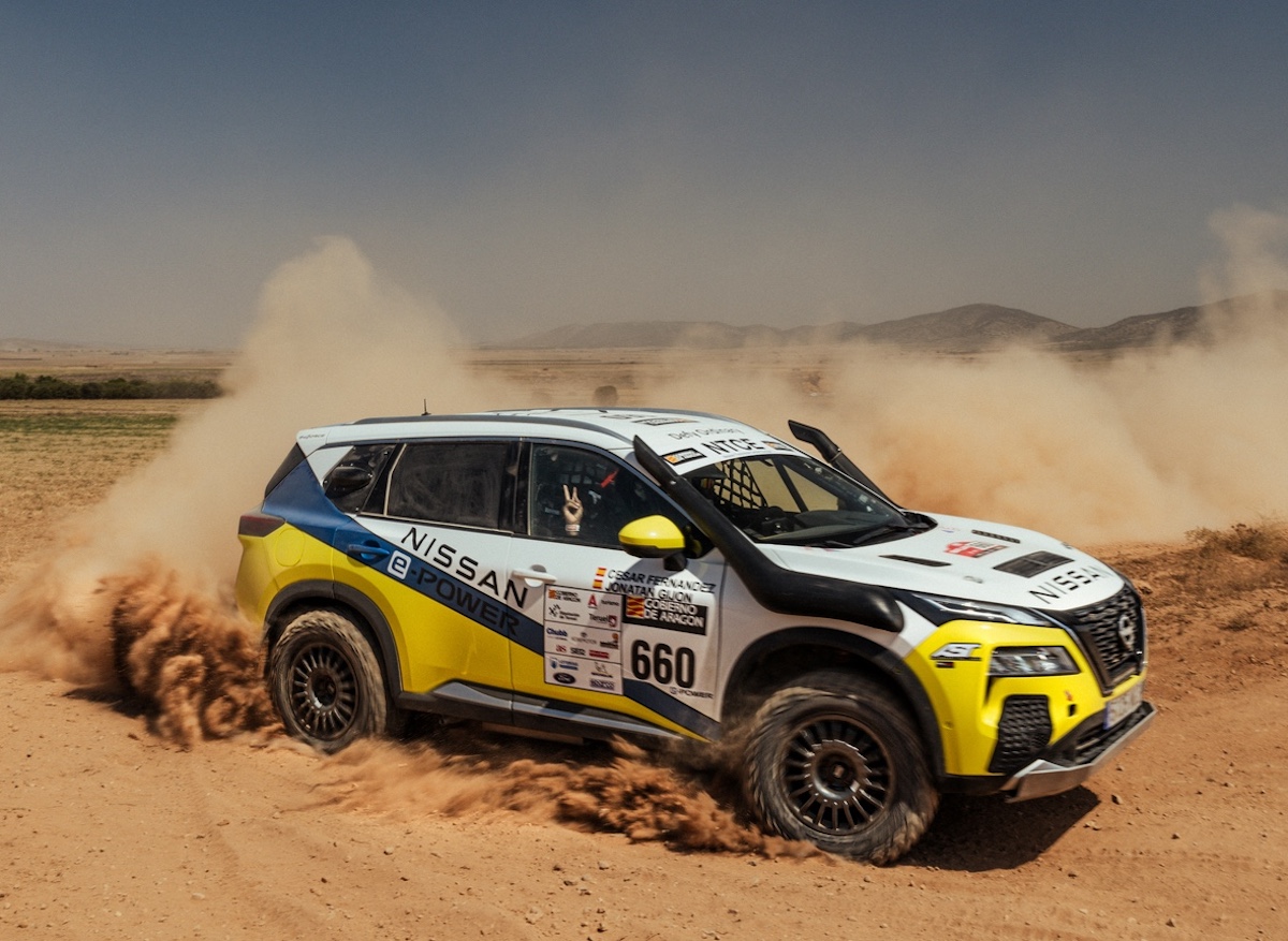 Nissan completa il Baja Aragon Rally con X-Trail e-POWER e e-4ORCE Nissan completa il Baja Aragon Rally con X-Trail e-POWER e e-4ORCE