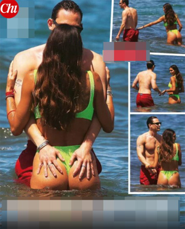 Melissa Satta, la foto con il compagno Carlo Beretta e il figlio Maddox scatena la polemica sui social