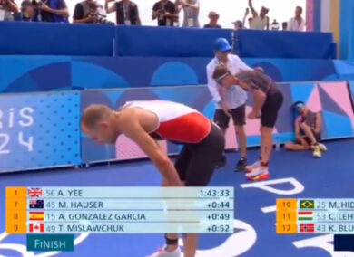 Parigi 2024 e la Senna inquinata, il canadese Mislawchuck: “Ho vomitato dieci volte”