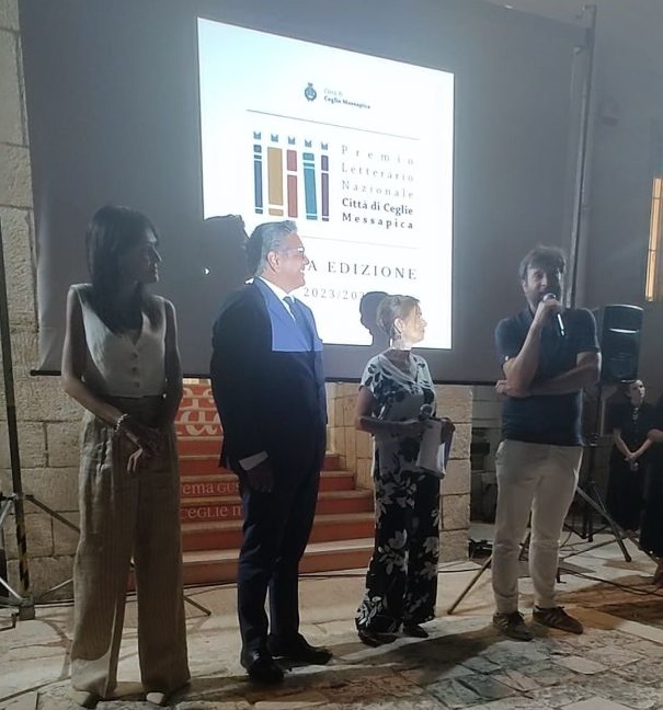 A Carlo Greppi il Premio Letterario Nazionale ‘Città di Ceglie Messapica’ A Carlo Greppi il Premio Letterario Nazionale ‘Città di Ceglie Messapica’