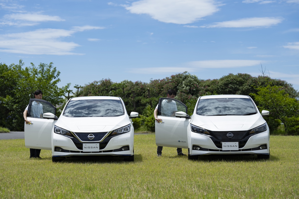 Nissan sperimenta la vernice refrigerante per auto