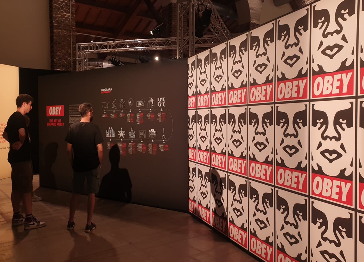 Obey: la street art colta di Shepard Fairey alla Fabbrica del Vapore Obey: la street art colta di Shepard Fairey alla Fabbrica del Vapore