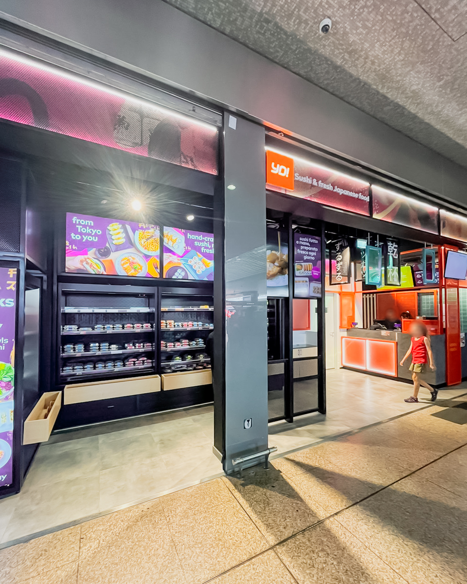 GRS, Yo! Sushi apre il primo store in Italia a Roma Termini GRS, Yo! Sushi apre il primo store in Italia a Roma Termini