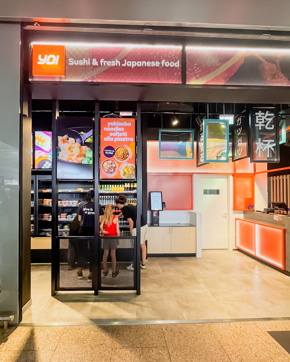 GRS, Yo! Sushi apre il primo store in Italia a Roma Termini GRS, Yo! Sushi apre il primo store in Italia a Roma Termini