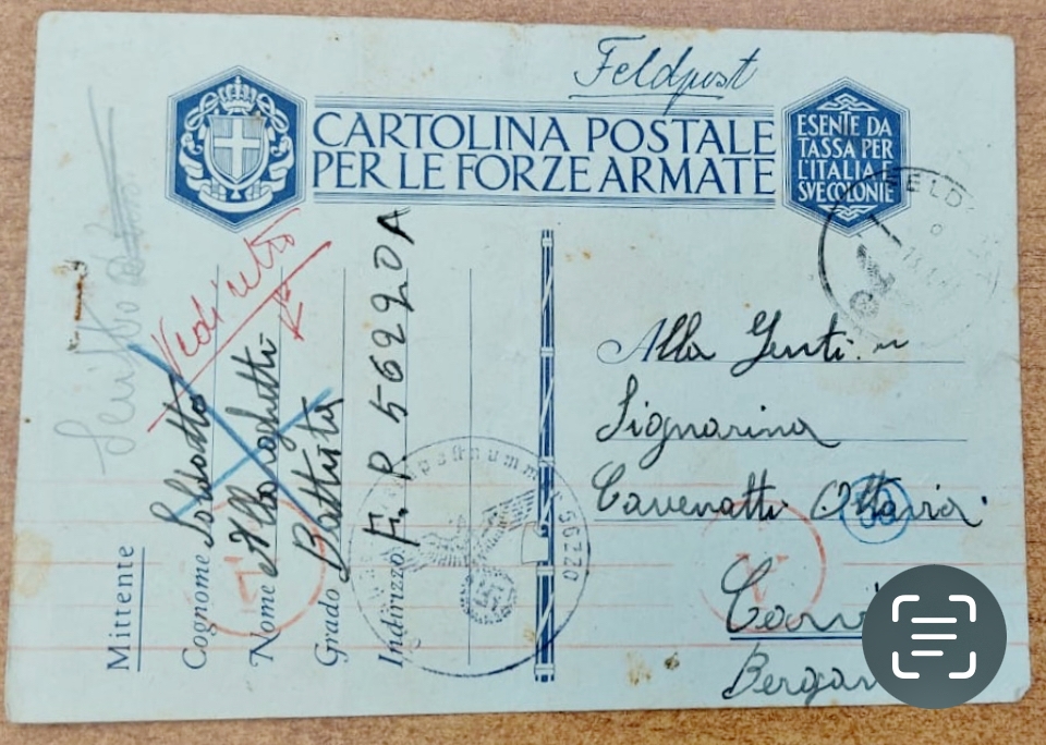 Ottant’anni dopo arriva a destinazione. La cartolina dall’Inferno di Cefalonia