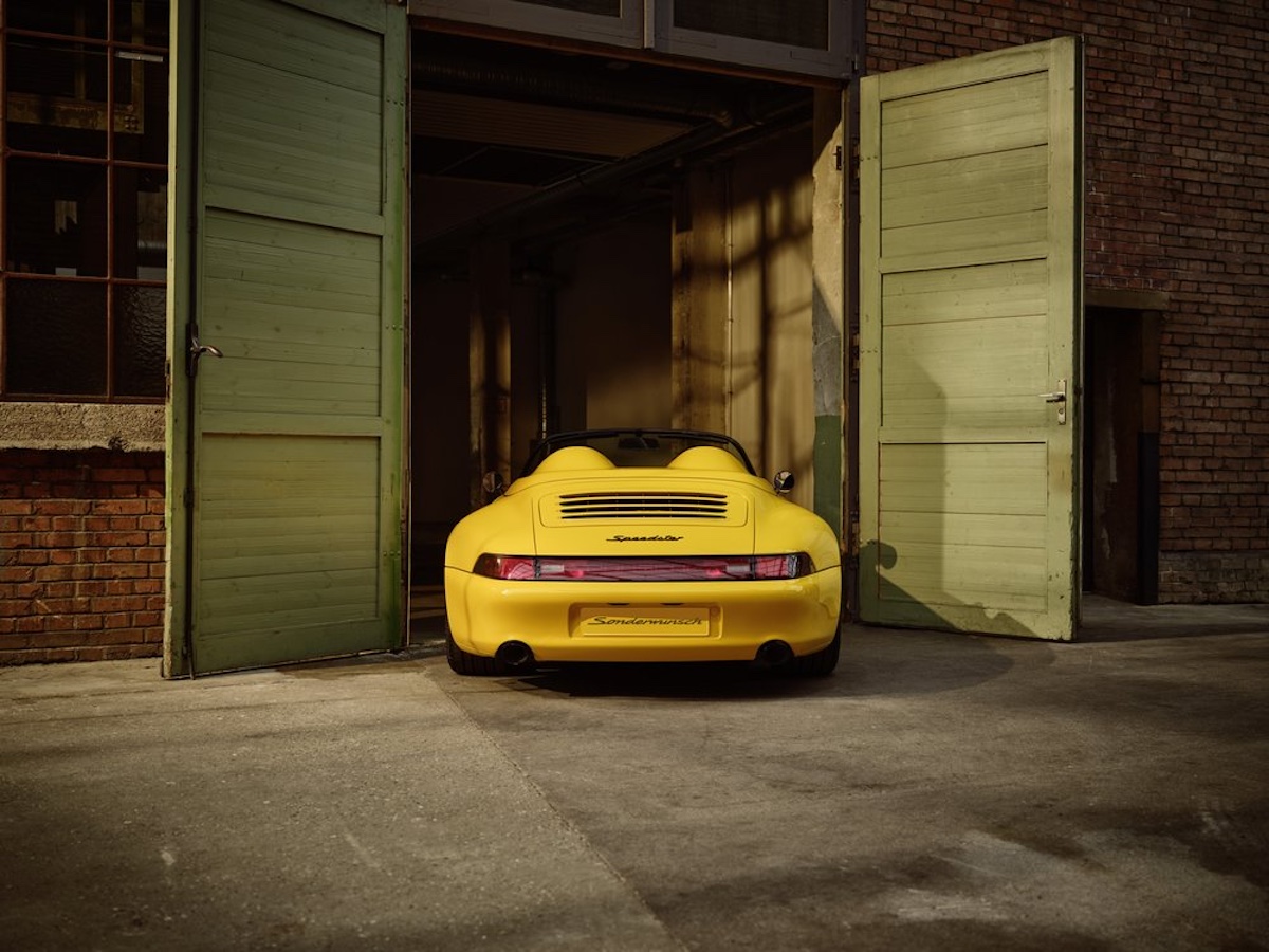 Luca Trazzi e la sua Porsche 911 Speedster, l’esclusiva Factory One-Off realizzata attraverso il programma Sonderwunsch