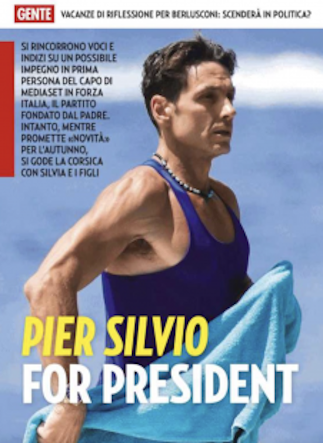 Pier Silvio Berlusconi pensieroso in vacanza in Corsica: in arrivo la sua discesa in campo? FOTO