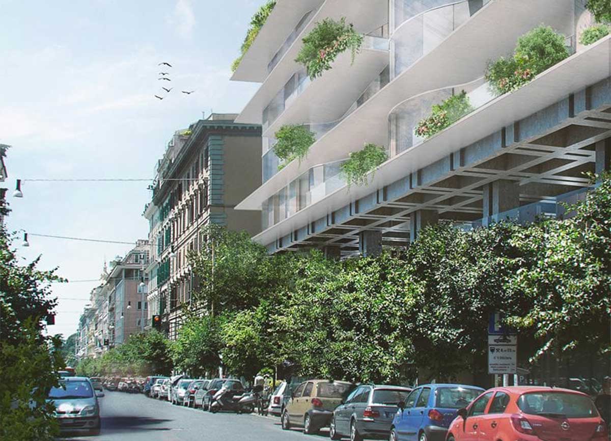 Via Boncompagni, parte il cantiere di riqualificazione del complesso anni 70 sulle fondamenta dei Cappuccini Via Boncompagni, parte il cantiere di riqualificazione del complesso anni 70 sulle fondamenta dei Cappuccini