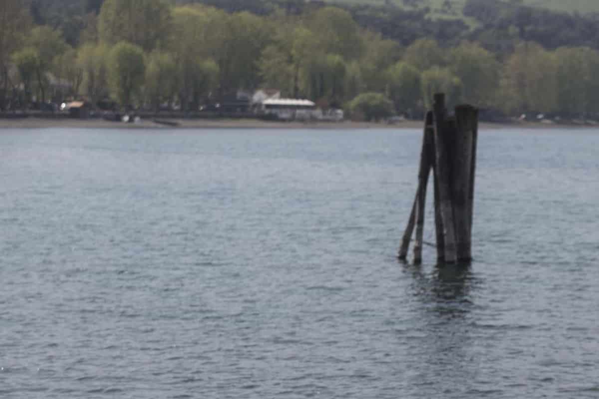 Barca a vela si ribalta durante la bufera sul lago di Bracciano: salvo lo skipper