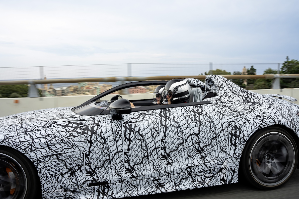 Mercedes-AMG PureSpeed, ulltimi test su strada