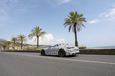 Mercedes-AMG PureSpeed, ulltimi test su strada