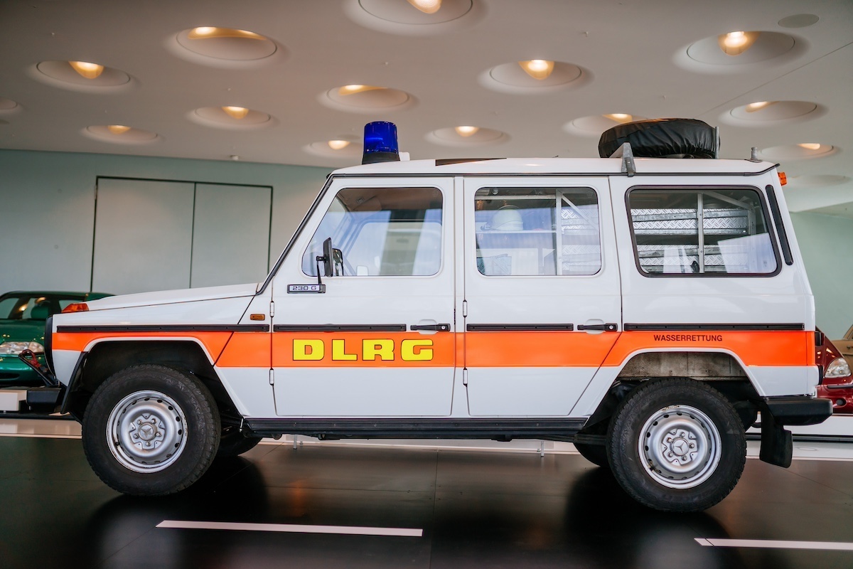 Mercedes-Benz 230 G DLRG, l’eroe dei salvataggi che ha fatto storia
