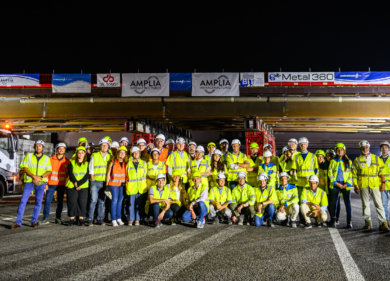 ASPI: completato il varo del cavalcavia per il nuovo svincolo di Dalmine